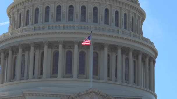 Washington États Unis Vers 2017 Capitole Des États Unis Souvent — Video