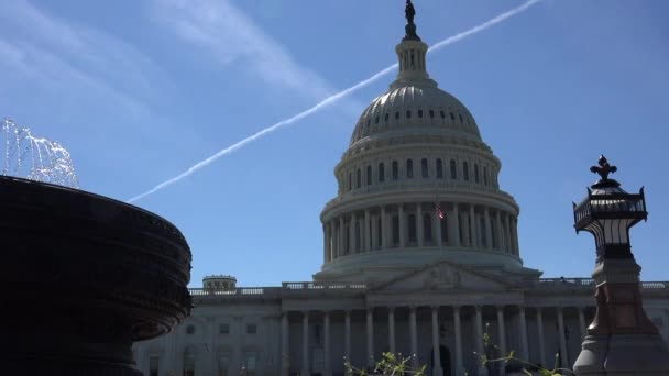 Washington Estados Unidos Circa 2017 Capitolio Estados Unidos Menudo Llamado — Vídeo de stock