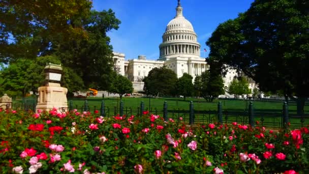 Washington Usa Circa 2017 Capitol Often Called Capitol Building Home — Stock Video