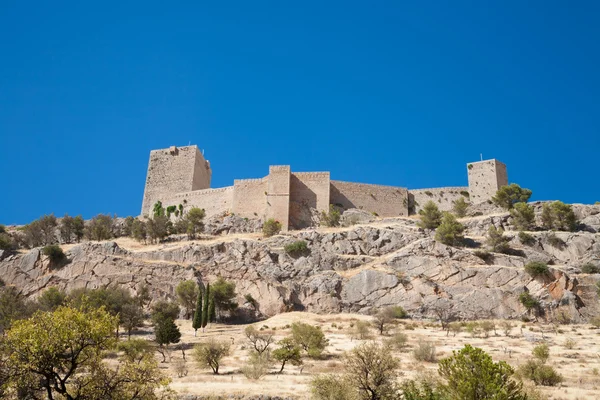 Santa Catalina kasteel in Jaen — Stockfoto