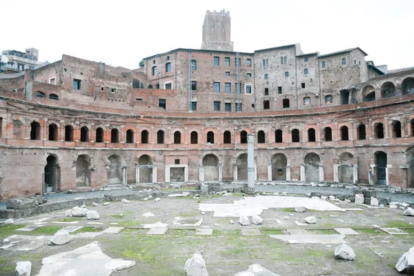 Trajan Pazar kalıntıları Roma — Stok fotoğraf