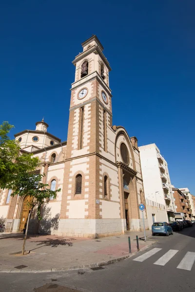 St Peter Parish i Grao Castellon city — Stockfoto