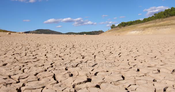 Droogte in Spanje — Stockvideo