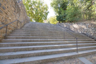 Toledo şehir içinde olacak büyük merdiven