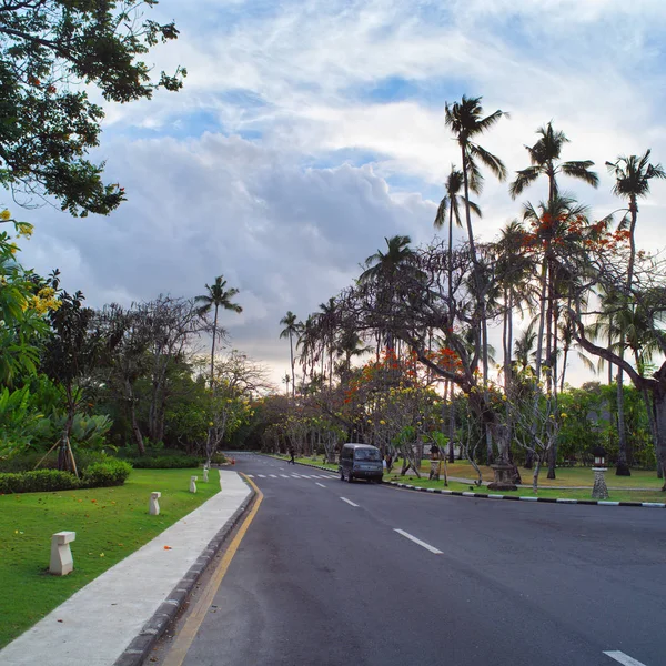 BALI, INDONESIA - 16 de agosto de 2017: Distrito de Nusa Dua — Foto de Stock