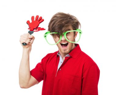 Futbol ya da futbol fan destekçisi öznitelikleri Isola ile çığlık