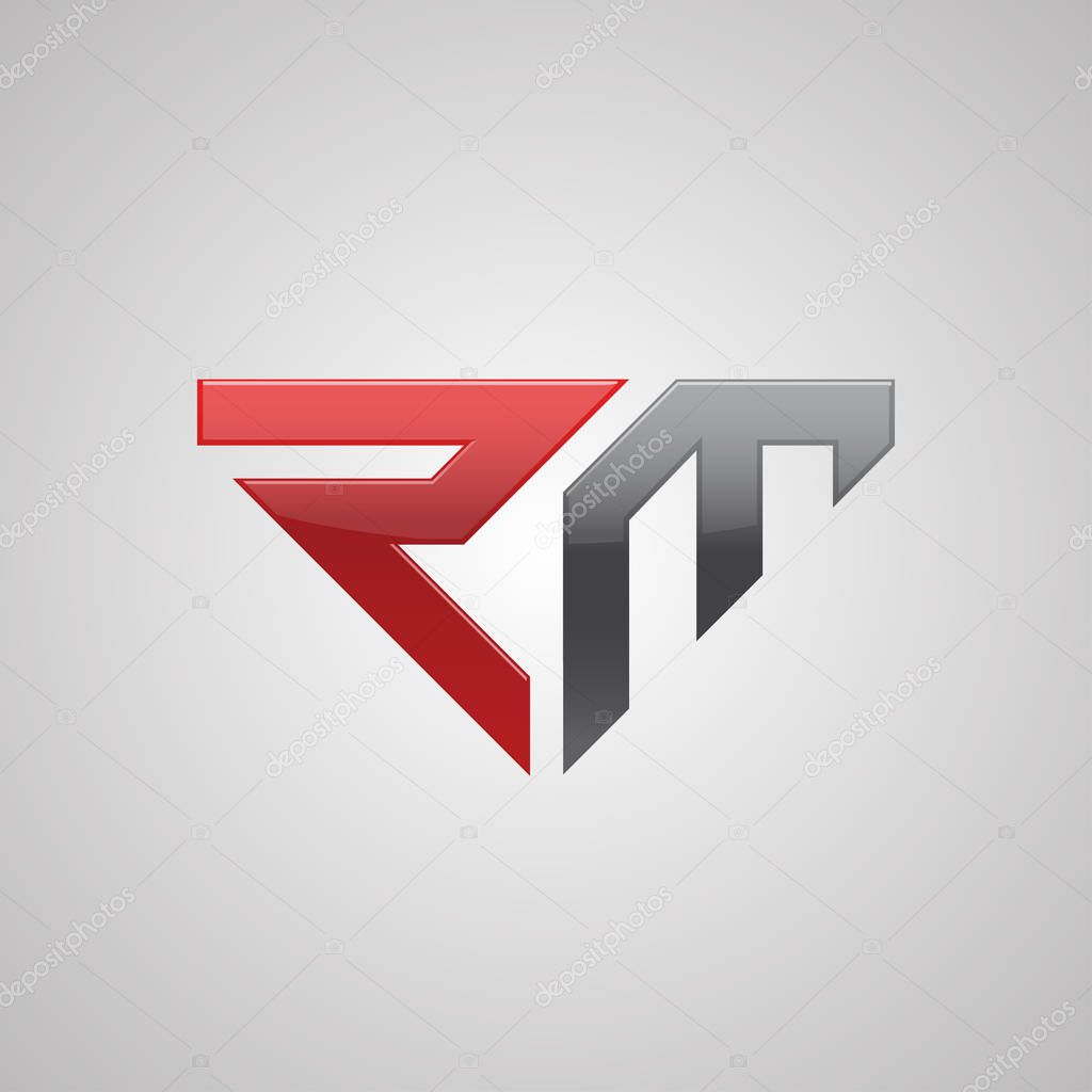 letter RM logo
