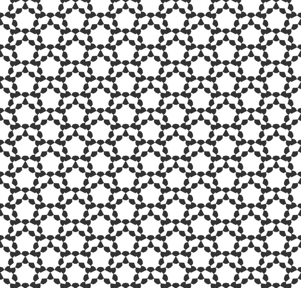 Schéma hexagonal géométrique abstrait Sans couture — Image vectorielle