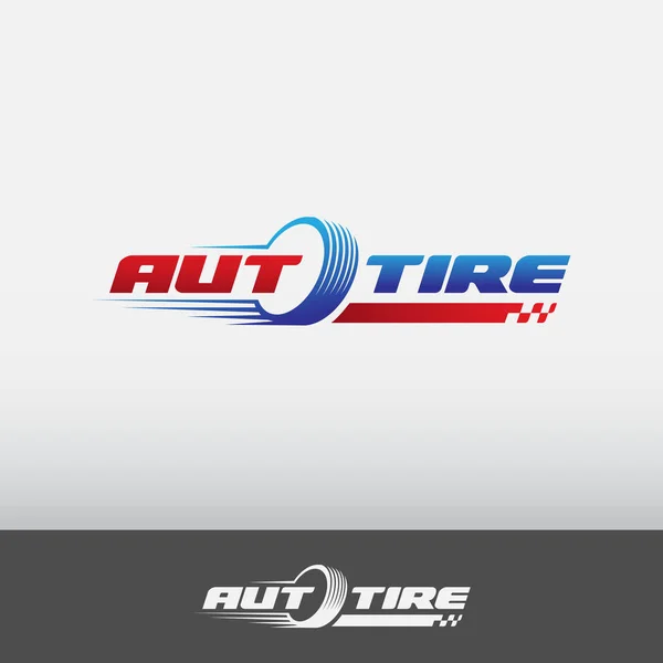 auto tire Logo concept 