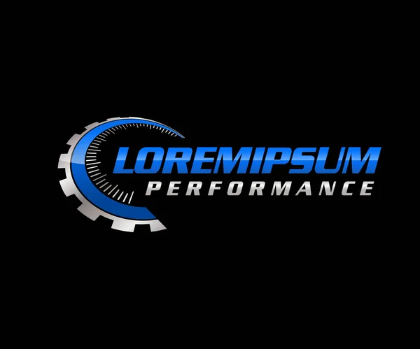 Auto-Performance-Logo — Stockvektor