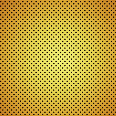 Altın karbon fiber doku arka plan