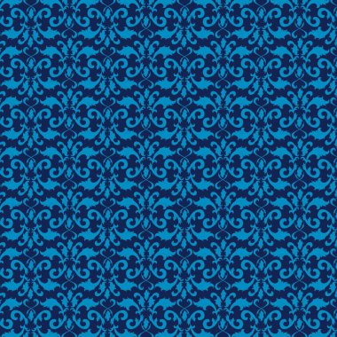 zarif mavi sorunsuz damasko arka plan