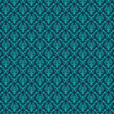 zarif mavi sorunsuz damasko arka plan