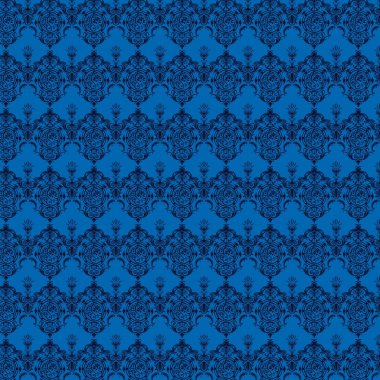 zarif mavi sorunsuz damasko arka plan