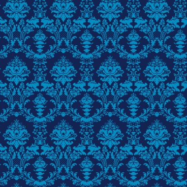 zarif mavi sorunsuz damasko arka plan