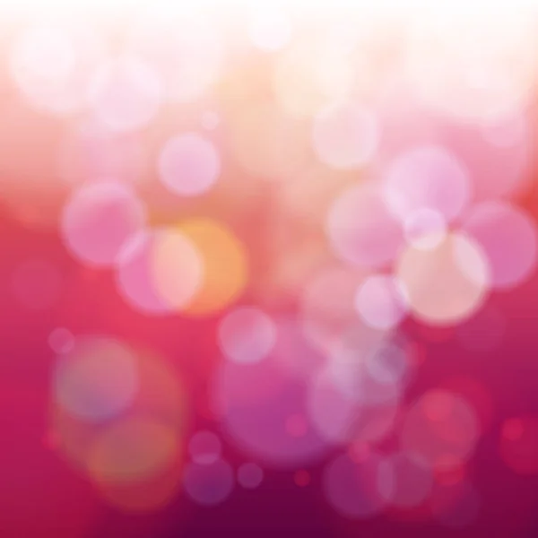 Fond Clair Abstrait Orange Violet Bokeh Illustration Vectorielle — Image vectorielle