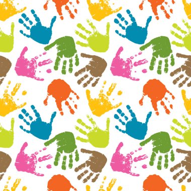 sorunsuz vektör desen eller iz