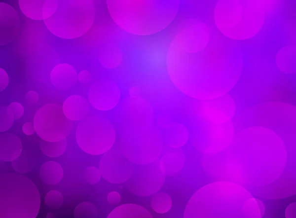 Abstrato roxo circular bokeh fundo — Vetor de Stock