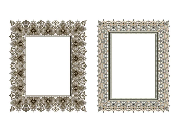 Квадратная элегантная рамка — стоковый вектор