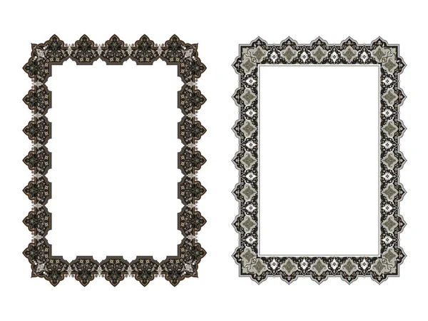 Квадратна елегантна рамка Ілюстрація — стоковий вектор