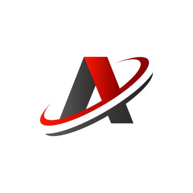 mektup bir logo. dilim logo tasarım konsepti