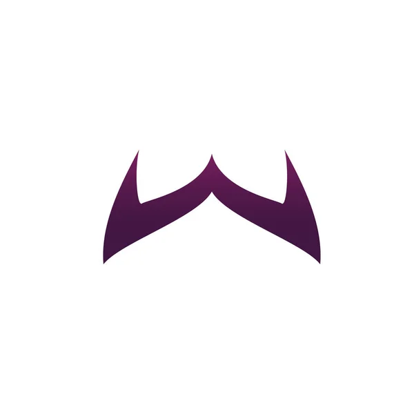 Lettre w logo conception concept — Image vectorielle