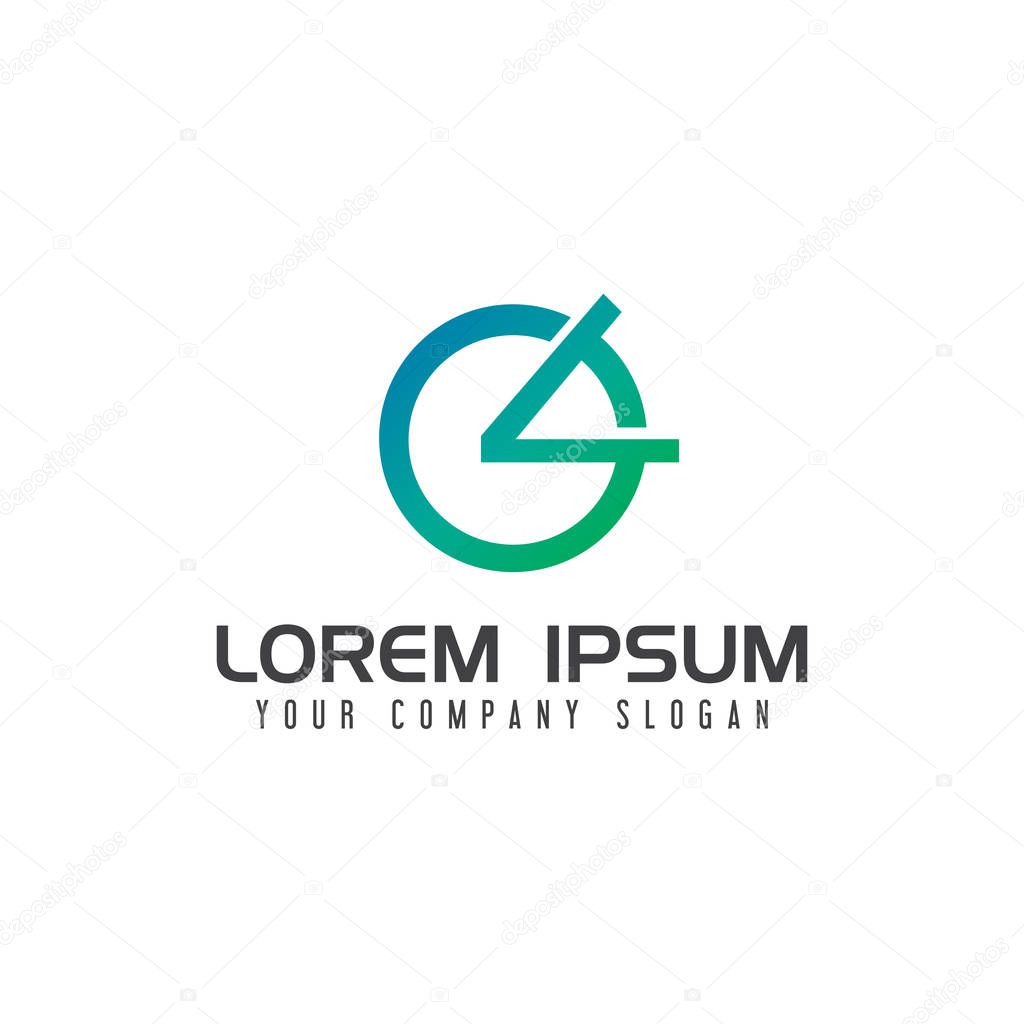 Clock logo design concept template. fully editable vector