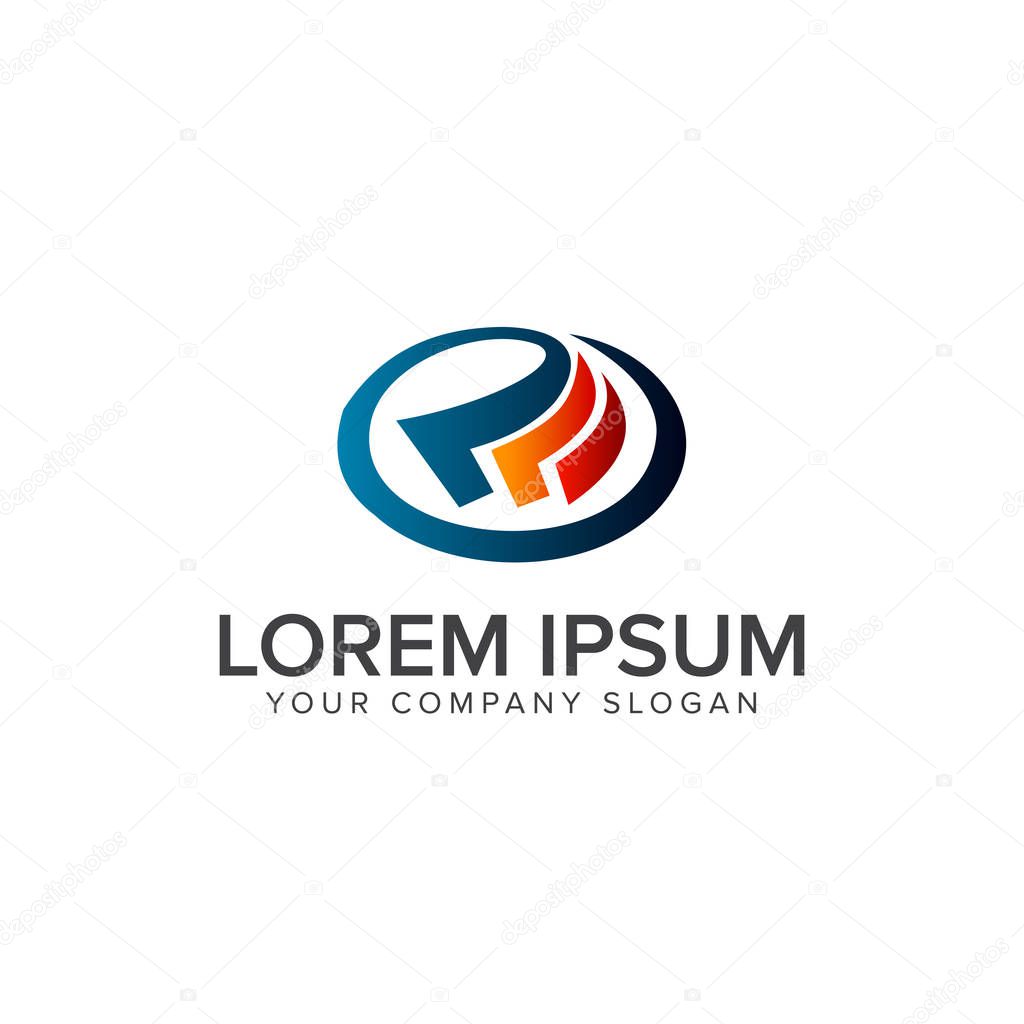 Tax business logo design concept template. fully editable vector