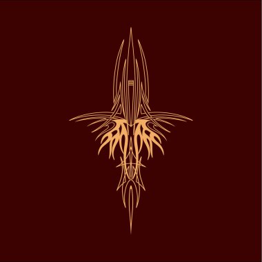 çizgili araç grafik dekoratif vektör vinil çıkartma