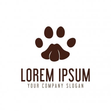 pençe logo tasarım kavramı şablonu