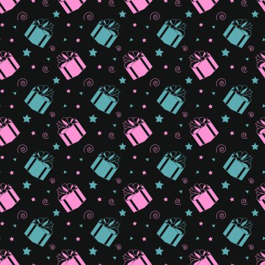 İyi ki doğdun desen arka plan