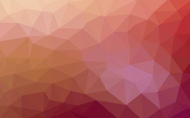 Işık kırmızı vektör düşük Poli kristal arka plan. Çokgen tasarım deseni. Düşük Poli resimde arka plan.