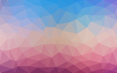 düzgün pasthel renk vektör düşük Poli kristal arka plan. Çokgen tasarım deseni. Düşük Poli resimde arka plan.