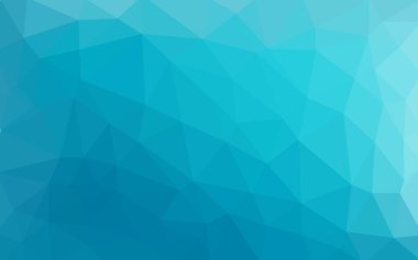 Hafif mavi vektör düşük Poli kristal arka plan. Çokgen tasarım deseni. Düşük Poli resimde arka plan.