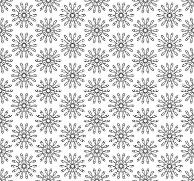 Dikişsiz desen çizgili süsleme tasarlamak vektör arka plan Tema