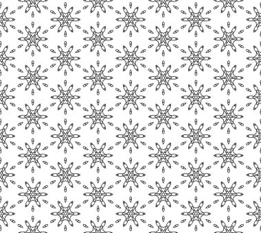 Dikişsiz desen çizgili süsleme tasarlamak vektör arka plan Tema