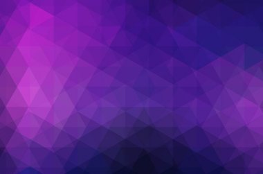 Mor poligonal arka plan