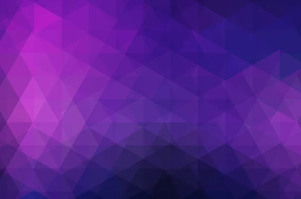 Viola sfondo astratto poligonale — Foto Stock