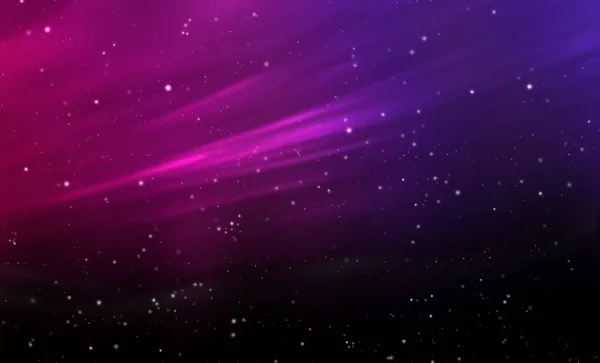 Abstract Galaxy Purple Background Illustration — Stock Photo, Image