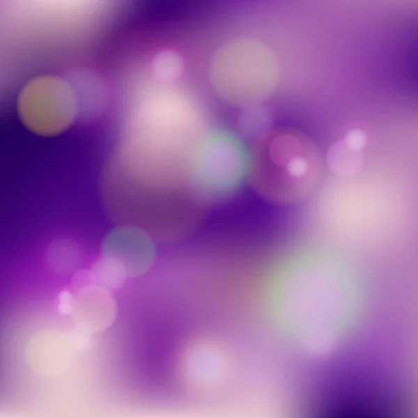Purple Blurred Fondo Bokeh Ilustración Vectorial Vector Totalmente Editable — Vector de stock