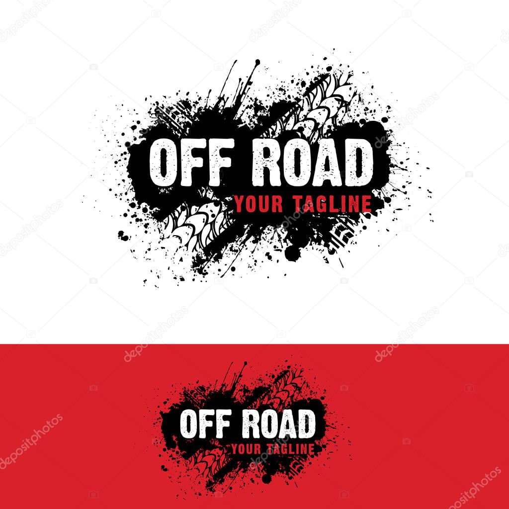 automotive offroad Logo design concept template. fully editable vector