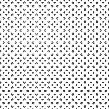 Soyut geometrik Seamless modeli. Geometrik siyah ve beyaz doku yinelenen. geometrik dekorasyon