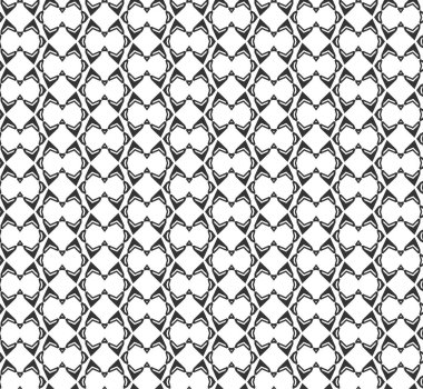 Soyut geometrik Seamless modeli. Geometrik siyah ve beyaz doku yinelenen. geometrik dekorasyon