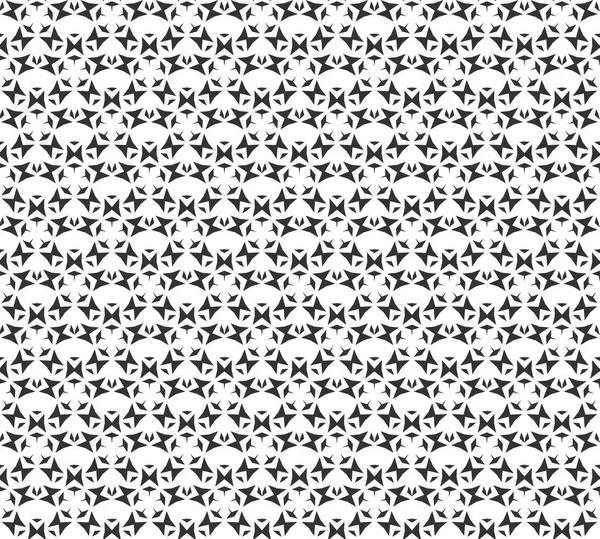 Abstract Geometric Seamless Pattern Repeating Geometric Black White Texture Geometric — Stock Vector
