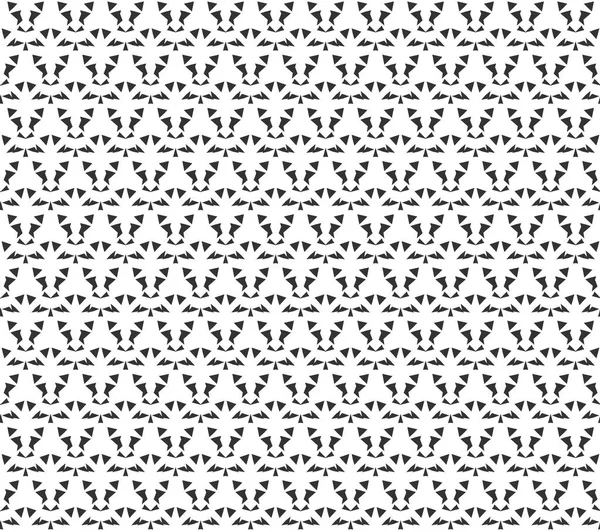 Abstrakte geometrische nahtlose Muster. Geometrisches Schwarz wiederholen — Stockvektor