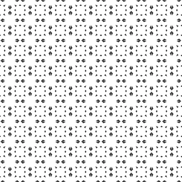 Abstrakte geometrische nahtlose Muster. Geometrisches Schwarz wiederholen — Stockvektor