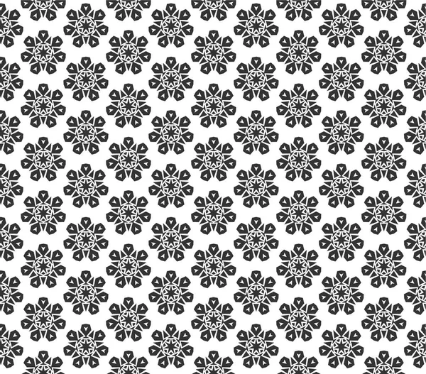 Abstract geometric Seamless pattern . Repeating geometric Black — Stock Vector