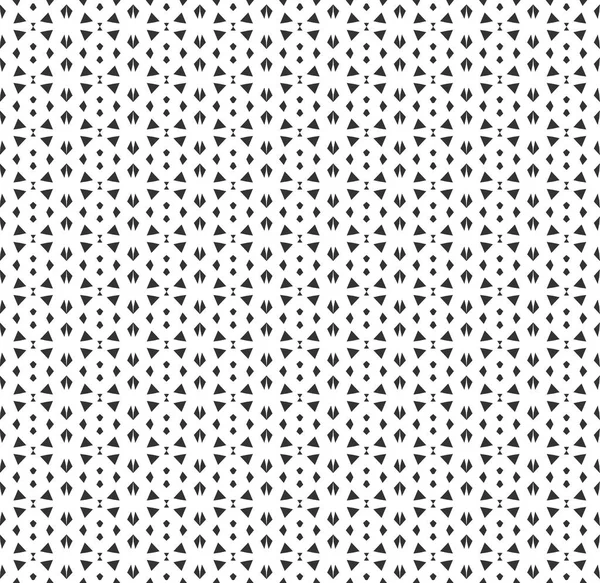 Astratto pattern geometrico Seamless. Ripetizione geometrica Struttura in bianco e nero . — Vettoriale Stock