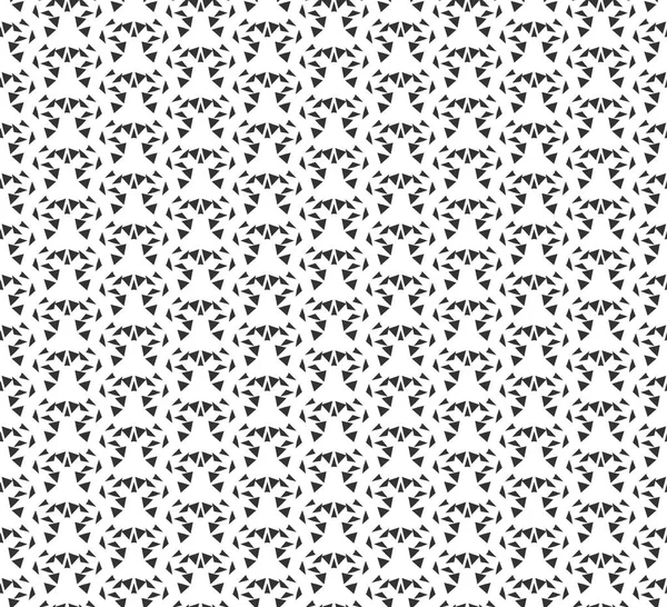 Abstract geometric Seamless pattern . Repeating geometric Black and white texture. — Stock Vector