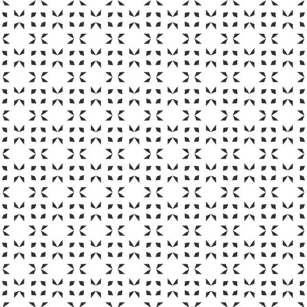 Abstrakte geometrische nahtlose Muster. Wiederholung der geometrischen Schwarz-Weiß-Textur. — Stockvektor